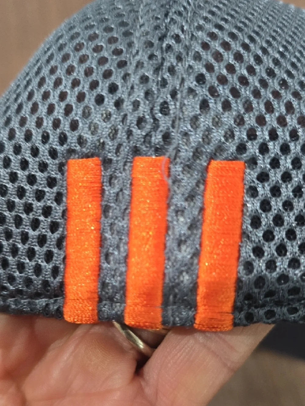 adidas Taylor Made‎ White and Black Mesh Cap with Orange Logo